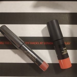 Nudestix Lippie set in Kiss & Poppy Girl